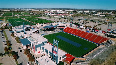 Toyota stadium photos - Toyota Stadium is a soccer-specific stadium with a 20,500-seat capacity, built and owned by the city of Frisco, Texas. Toyota Stadium is also home of the National Soccer Hall of Fame. 